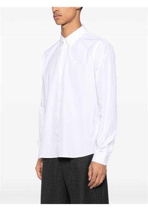 classic shirt adc man white AMI PARIS | BFHSH061.CO0097100